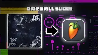Making a POP SMOKE x Melo Type DRILL BEAT on Fl Studio Mobile! (Free FLM & Samples)