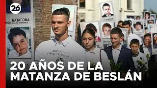 Rusia recuerda 20 años de la Matanza de Beslán con la notoria ausencia de Putin