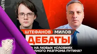 Жаба vs. Гадюка / Смотрим дебаты Штефанова и Милова