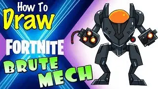 How to Draw BRUTE Mech | Fortnite