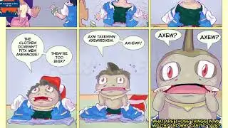 TG COMIC 2022  Axew Ketchum   Best TG TF Comics  Body Swap  Full Tg & Tf TRANSFORMATION