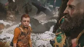 4К Игрофильм God of War 4  (Начало игры) Прохождение