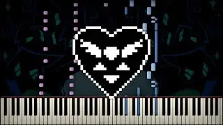[Piano Solo] DELTARUNE - The Field of Hopes and Dreams | Synthesia Tutorial | Arrangement