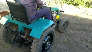 Самодельный минитрактор с Авито