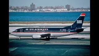 Emergency Landing in San Francisco Nearly Gone Wrong US Airways Boeing 737-300 Cockpit View