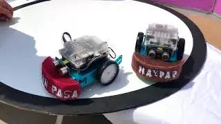 MBOT SUMO / Haydar vs Tosun Paşa / Robot Sumo / mBot / mblock MakeBlock