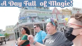 A Day Full of Magic! Magic Kingdom | Skipper's Canteen | Space Mountain with the Lights On