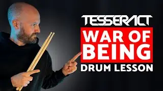 TesseracT - War Of Being | Drum lesson with Jay Postones