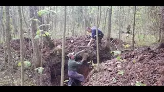 КОП ПО ВОЙНЕ №9. БЛИНДАЖ НА ОБОРОНЕ. /EXCAVATIONS ON WAR No. 9. A DUGOUT ON THE DEFENSIVE.