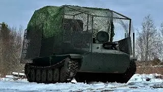 Военная приёмка / Мангал - МТЛБ КШМ с противокумулятивным экраном / ГИРТЕК