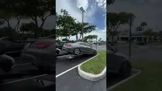 Mercedes benz drives off repo tow truck 