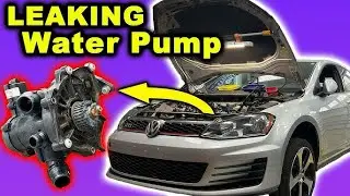 Golf R 2015 replacing water pump