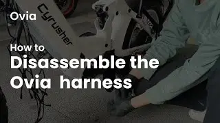 how to disassemble the Ovia harness | cyrusher sports #quicktips