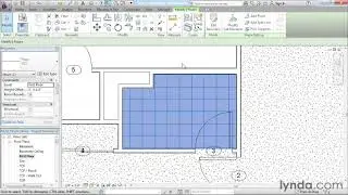 Adding finish floors to each room TUTORIAL REVIT  ARCHITECTURE