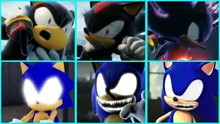 Sonic The Hedgehog Movie SONIC X SHADOW GENERATIONS vs DING DONG HIDE AND SEEK Uh Meow All Designs