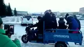 В Уфе в новогодние праздники дилеры катают деток по площади