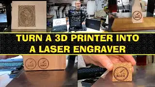 Turn a 3D Printer Into a Laser Engraver - Creality Laser Module