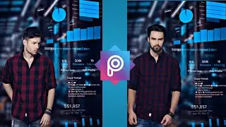 Futuristic Instagram Viral Editing In Mobile🔥| Professional Picsart Editing Tutorial | Ether Editz