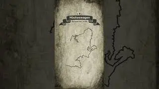 Hückeswagen Stadt map gezeichnet #shorts #Hückeswagen #map #landkarte #zeichnen