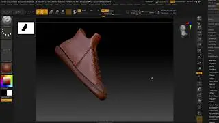 UV mapping a shoe in Zbrush out of Maya for Substance Painter