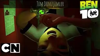 Ben 10 Bütün Uzaylıları Yok Et - Tüm Uzaylı Dönüşümleri Türkçe Dublaj