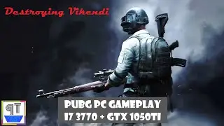 PUBG PC Gameplay Destroying Vikendi | PUBG PC i7 3770 + GTX 1050Ti
