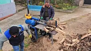 дровокол гидравлический