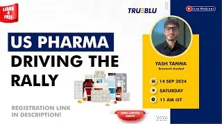 US Pharma Driving the Rally | ithoughtpms