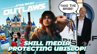 Ubisoft Bribes Youtubers and the Shills Gladly Protect Star Wars Outlaws!