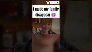 I made my family disappear 😈 #shorts #movie #youtubeshorts