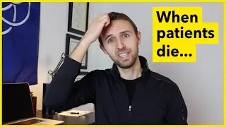 What does a nurse do when a patient is dying?