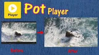 Haw to Hide Pot Player Control menu While Playing Video | Remove border potplayer | bangla tutorial