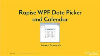 Rapise Wpf DatePicker and Calendar