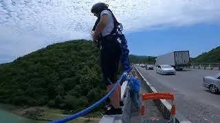 Прыжок с веревкой в Тбилиси
