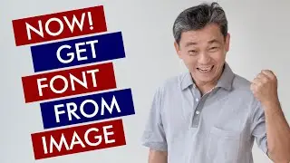 How To Get Any Font From Image |How to identify a font from an image