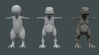 So I'm making souls like game. Blender to Unity, Sculpt to Low poly, game asset workflow. Devlog #4