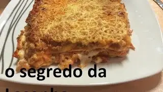Lasanha passo a passo . Lasagna