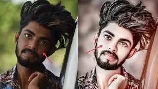 How to Change Colour in to Dark Skin to Light Skin | Step By Step Photoshop Tutorial in HINDI