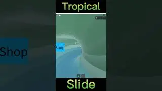 Tropical Slide in 500 Stairs to Slide on Roblox