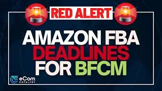 Amazon FBA Peak Season DEADLINES Every Seller MUST KNOW for Black Friday, Cyber Monday, & Holidays
