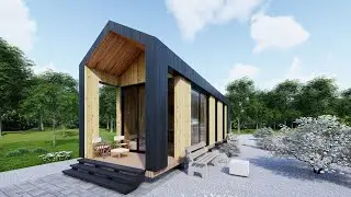 (4x12.5 meter) Tiny House Idea | 1 Bed Room