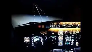 FSX posadka nochju