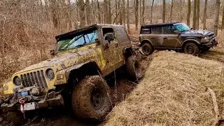 Full Send Through Mud Holes And Hill Climbs In The Jeep TJ
