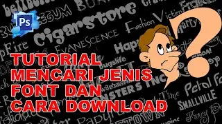Mencari Jenis font dan cara download