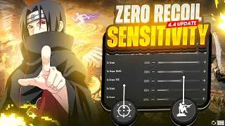 BGMI 4.4 Update Best Sensitivity 🔥 Zero Recoil for All Devices (Gyro & Non-Gyro)
