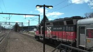 Railfanning At Old Saybrook 4-21-11 (Reuploaded)