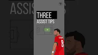 Three Assist TIPS | For all Attacking Midfielders ⚽️🔥🙌 #football #soccershorts