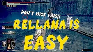 Elden Ring: EASILY Defeat Rellana Twin Moon Knight In 1 Minute (Easy Boss Guide)