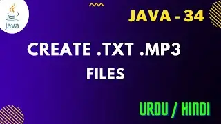 Create mp3 and Text txt File in java || Urdu/Hindi (Jawad Aslam )