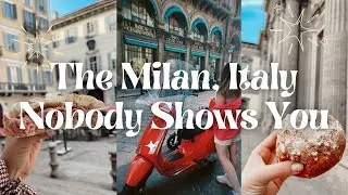 Milan's Hidden Treasures 🌸Breakfast Focaccia, Botanical Garden, Cacio e Pepe Pasta